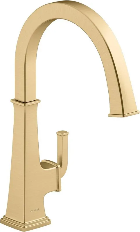 Kohler 23833-2MB Riff Single Handle Bar Faucet in Vibrant Brushed Moderne Brass