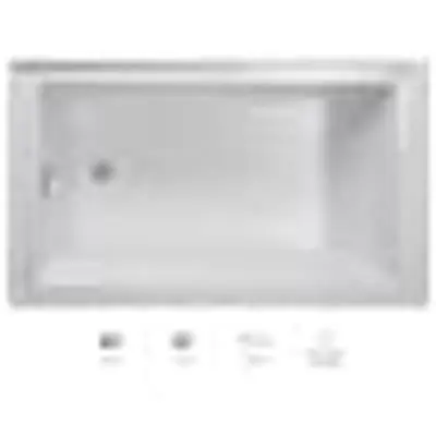 Jacuzzi MU60959 Soak Bath 60 X 36 Right Hand