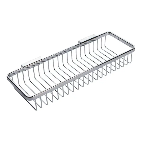 Brass Tech 552G/PC Hotelier Long Deep Toiletry Basket
