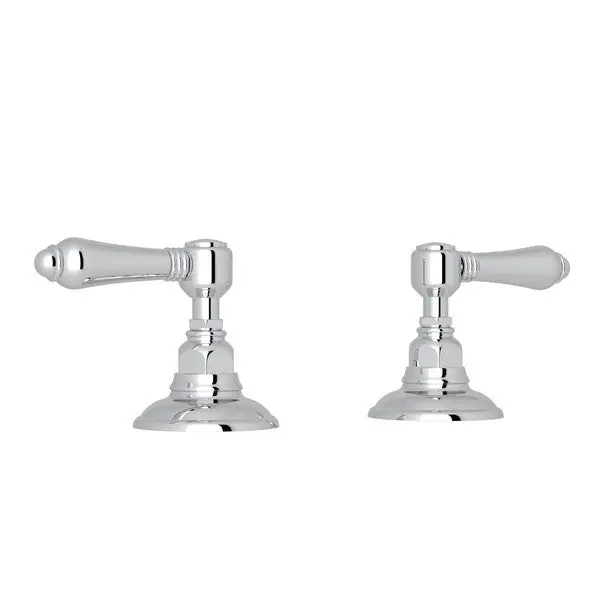 Rohl A7422LMSTN Set H&C Side Vlv Sn Satin Nickel