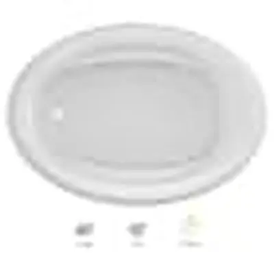 Jacuzzi NB65959 Signature Oval 6042 Drop-In Whirlpool LH White