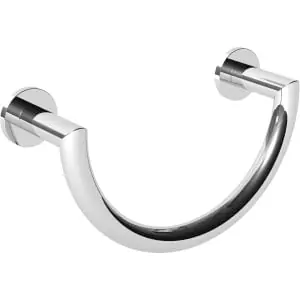 Brass Tech 36-09/15 Towel Ring Power (Polished Nickel)