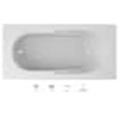 Jacuzzi TRD72-3619JU-AW Rectangle 72X36 Drop-In Soaker White