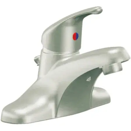 Moen CA40712BN Cornerstone 1HDL Lav FCT W/ WST Brushed Nickel