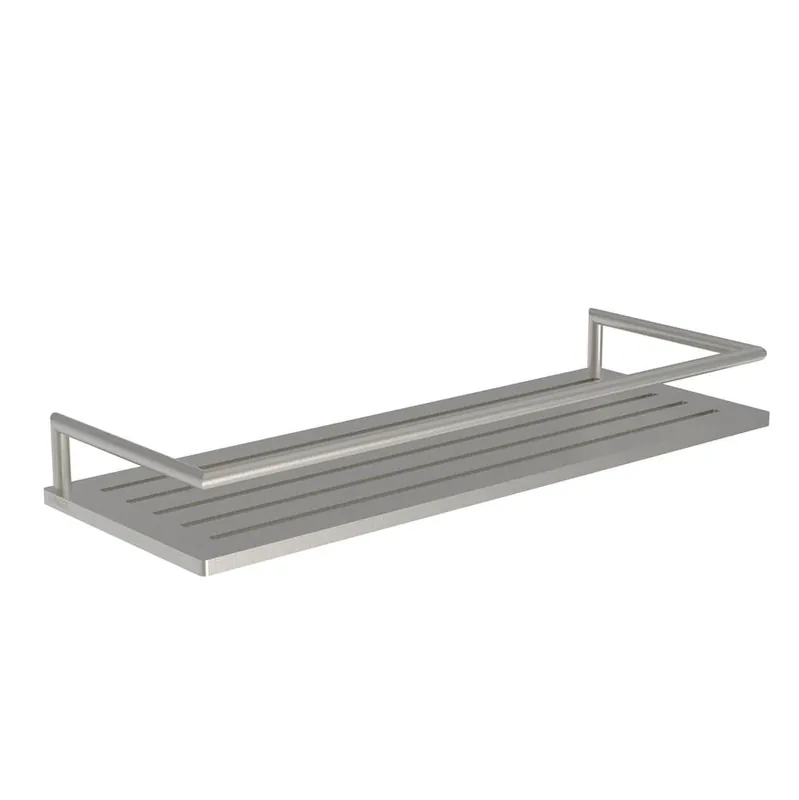 Brass Tech 28502/SN Shower Shelf Power 12