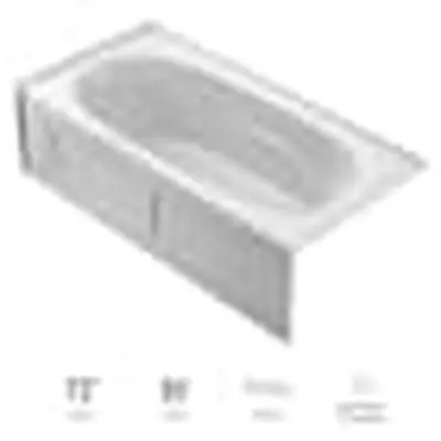 Jacuzzi PC38959 Signature Rectangle Soaking Bath 72 x 36 LH