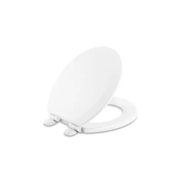 Kohler 25884-0 Quiet Close Round Toilet Seat White