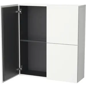 Duravit LC116701818 L-Cube Semi-Tall Cabinet White
