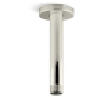 Kohler 26320-SN 6 in. Ceiling-Mount Rainhead Arm and Flange