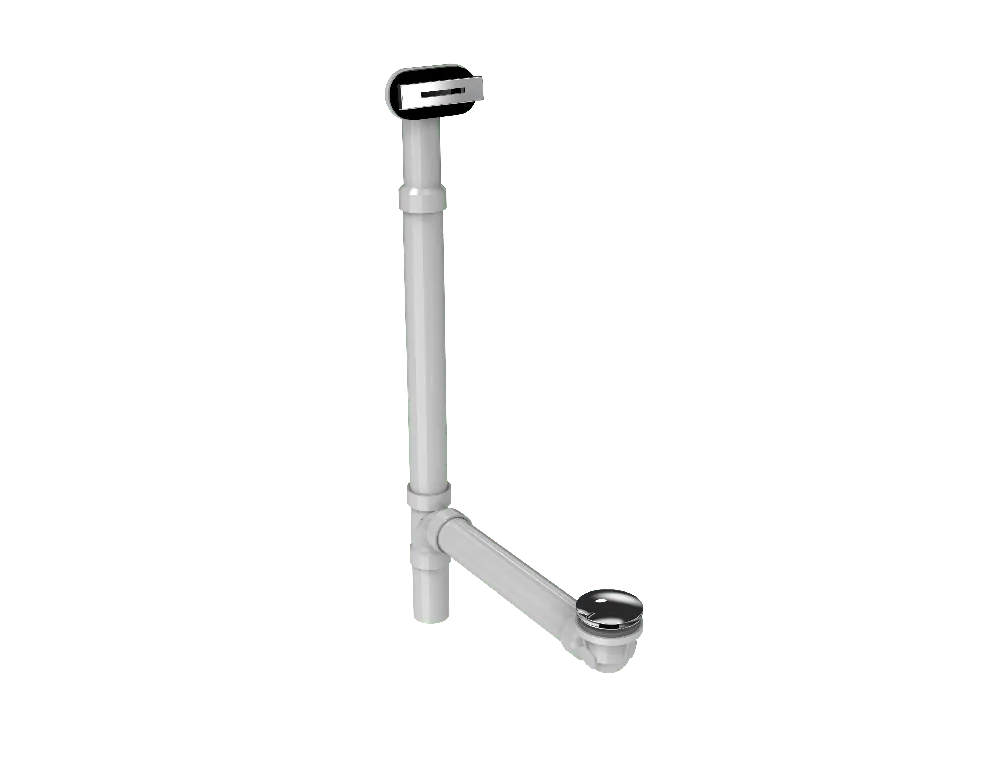 Jacuzzi MF35827 O/FLOW & TOE TAP DRN KIT CP