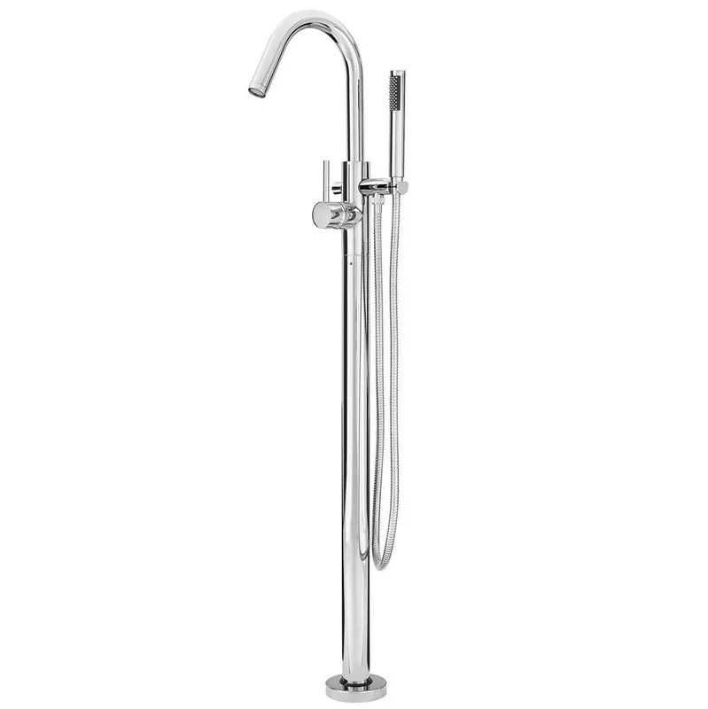 Pfister LG6-1MFC LG61MFC Modern Free Standing Tub Filler, Polished Chrome
