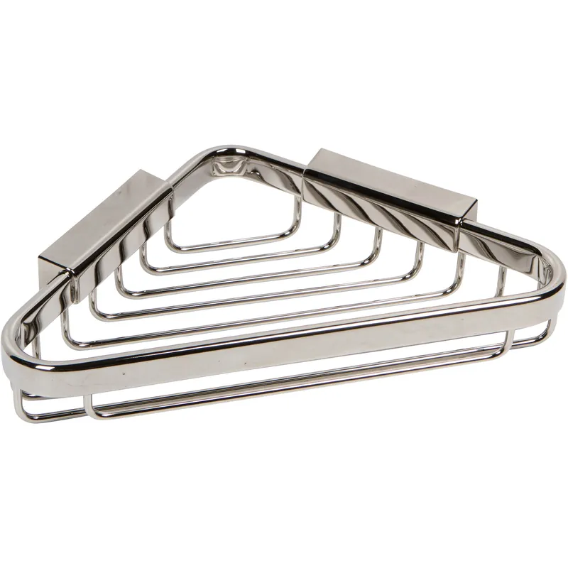 Brass Tech 553G/PN Ginger Hotelier 6 Corner Basket - Polished Nickel