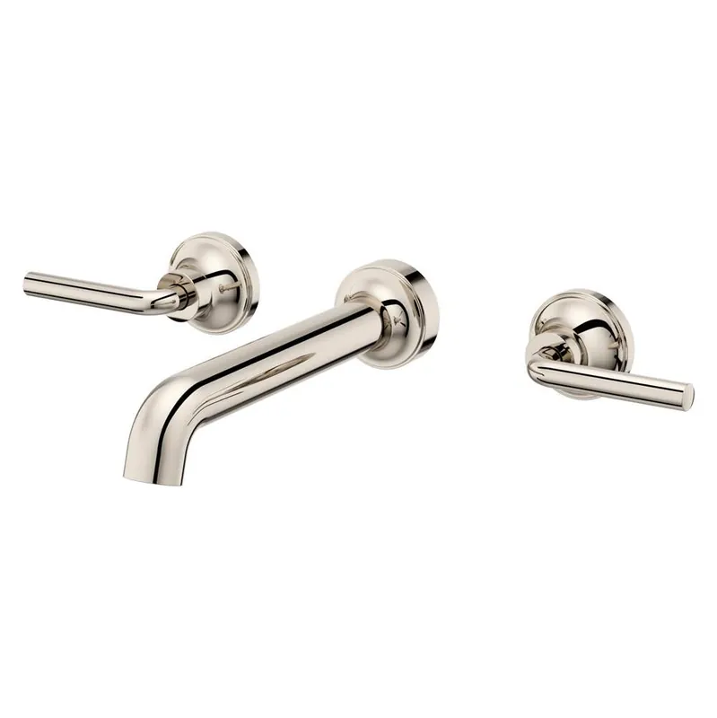 Pfister LG49-TNT2D Tenet 2-Handle Wallmount Bathroom Faucet in Polished Nickel
