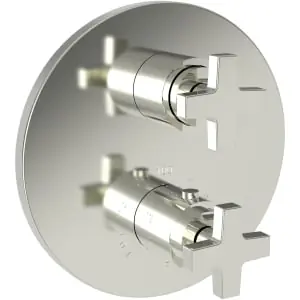 Brass Tech 3-2983TR/03N Thermostatic Trim Plate Power (1/2 Round) Replacement MPN