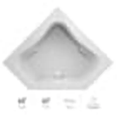 Jacuzzi TRD60-6022JC-AW 60X60 ACR DI CNR SOAKER WHIT