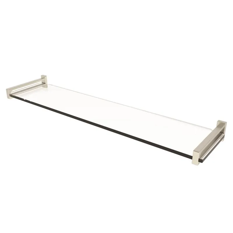 Brass Tech 3018T-24/SN Ginger Frame 24 Shelf Satin Nickel