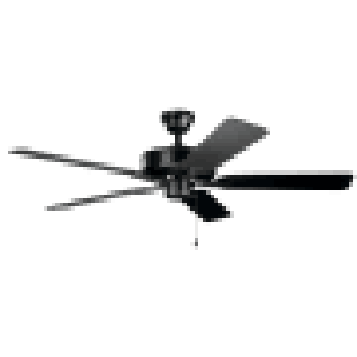 Kichler 330015SBK 52 Pro Patio Fan
