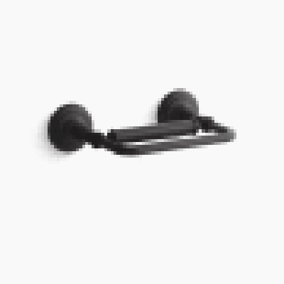 Kohler 72573-BL Horizontal Single Post Toilet Paper Holder