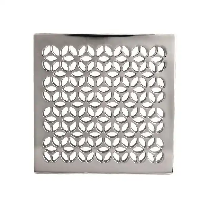 Brass Tech 233-403/26 4 Shower Drain Polished Chrome