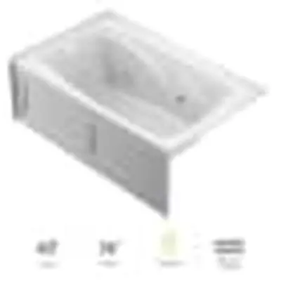Jacuzzi NG92959 Cetra 6036 Skirted Whirlpool LH Heater White