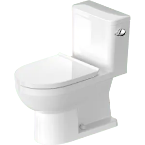 Duravit 21950100U4 DuraStyle Basic One-Piece Toilet 1.28 Power