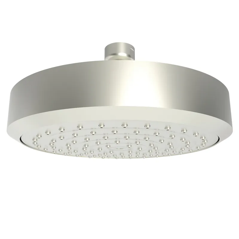 Brass Tech 2141/15S Newport Brass Tub & Shower Single Function Shower Head Satin Nickel