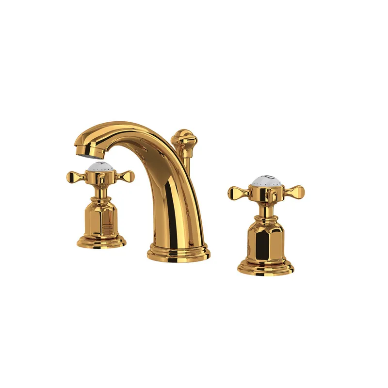 Rohl U.3761X-EG-2 CCY LFA High-Arc Spout Widespread Lavatory Faucet