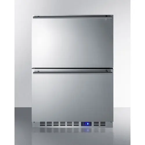 Summit Appliance SCFF532D CCY FS CHEST FRZR 3.4 SS 24 DBL DWR