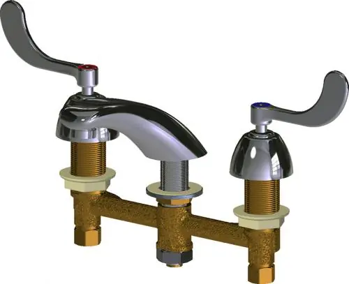 Chicago Faucets 404-VE2805-317ABCP Lavatory Faucet 0.5 gpm (EA)