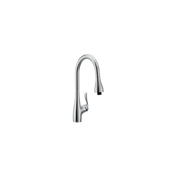 Moen 4736 Chrome One-Handle High Arc Laundry Faucet 4.0 GPM