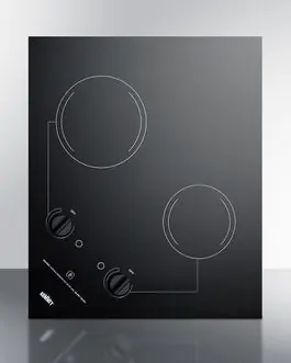 Summit Appliance CR2B121 120V Electric Cooktop 21 Inch