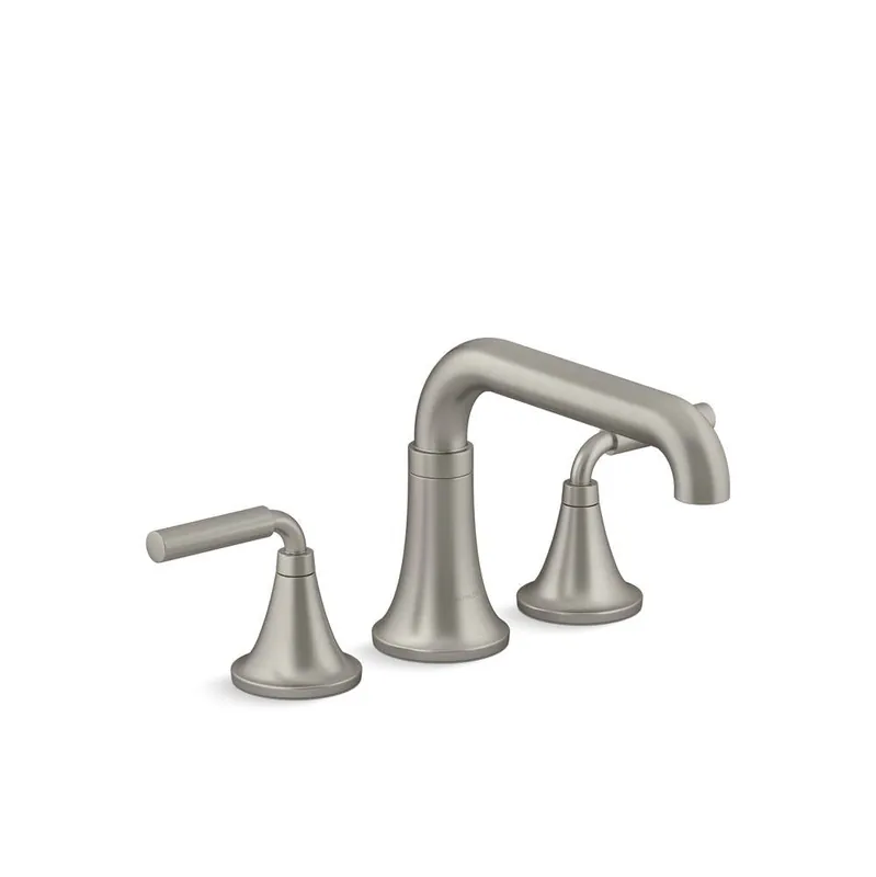 Kohler T27417-4-BN Tone Deck Mount Bath Faucet