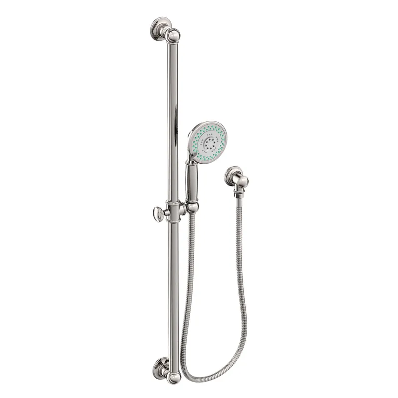Brass Tech 280L/15 Tub & Shower Slide Bar With Single Function Hand Shower Set