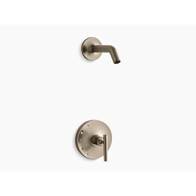 Kohler TLS14422-4-BV Purist Shower Trim Less Head-Lever