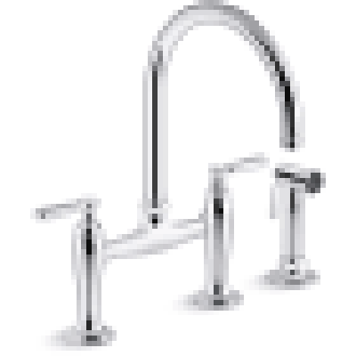 Kohler 28356-CP CCY LFA 1.5 1HDL LEV BRIDGE KITC