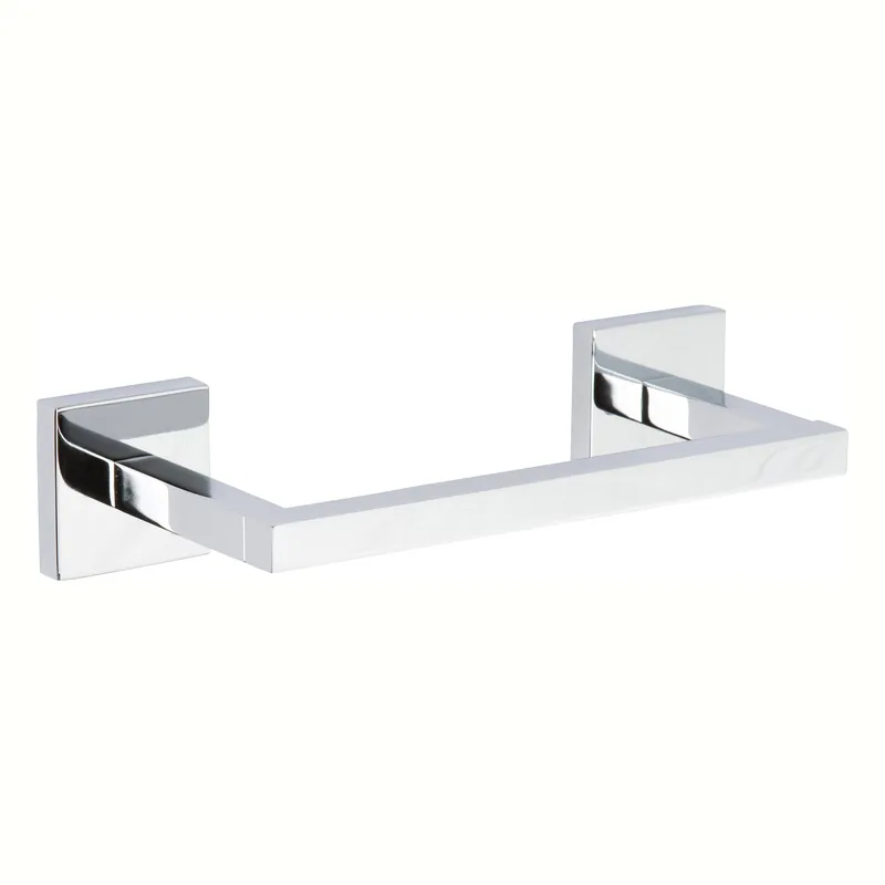 Brass Tech 5208/PC Double Post Toilet Tissue Holder - Polished Chrome