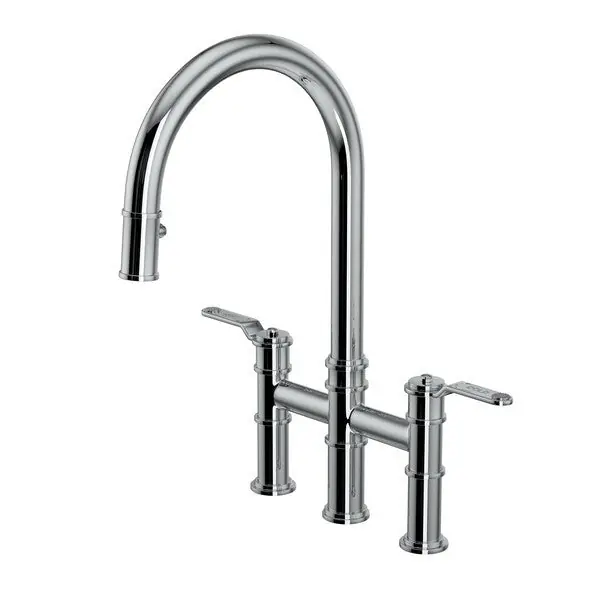 Rohl U.4549HT-STN-2 CCY LFA 1.8 2HDL LEV PD KITC FCT