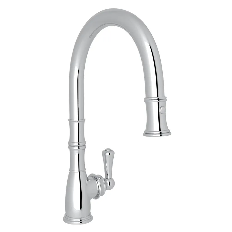 Rohl U.4744APC-2 Traditional Pulldown Kitchen Faucet