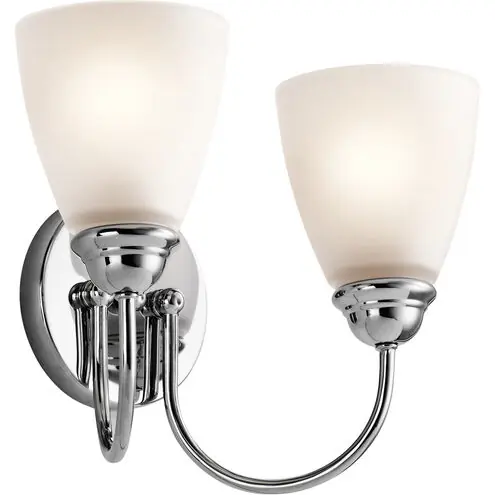 Kichler 45638CH The Jolie 2 Light Vanity Light Chrome