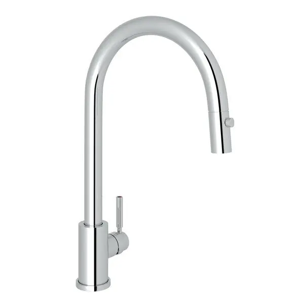 Rohl U.4044SEG-2 Perrin & Rowe Holborn Contemporary Pulldown Kitchen Faucet