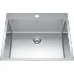 Franke BSL2125-9-1N Brookmore Topmount Sink