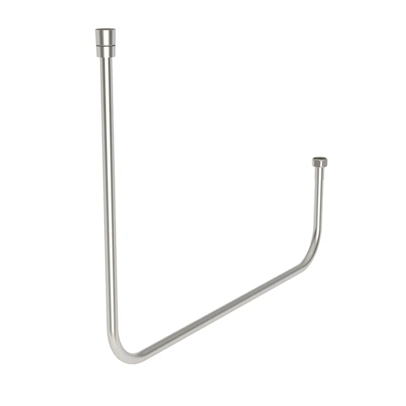 Brass Tech 284/15S Newport Brass Tub & Shower 59 Hand Shower Hose Satin Nickel