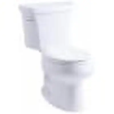 Kohler 3998-T-0 Wellworth 1.28 GPF Toilet with Lock
