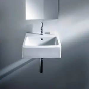 Duravit 07044500001 1H H/RINS Ceramic Vanity Basin White