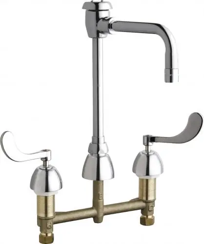 CHICAGO FAUCETS 786-GN2BVBE3-2ABCP SERVICE SINK FAUCET 2.2 GPM