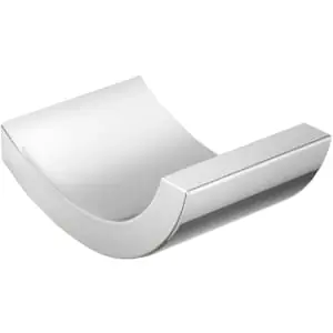 Brass Tech 37-12/15 SGL ROBE HOOK POLISHED NICKEL