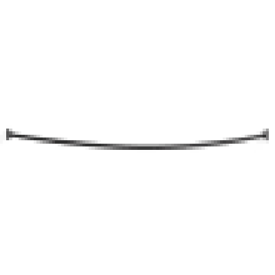 Kohler 9351-BL Expanse Curved Shower Rod Black
