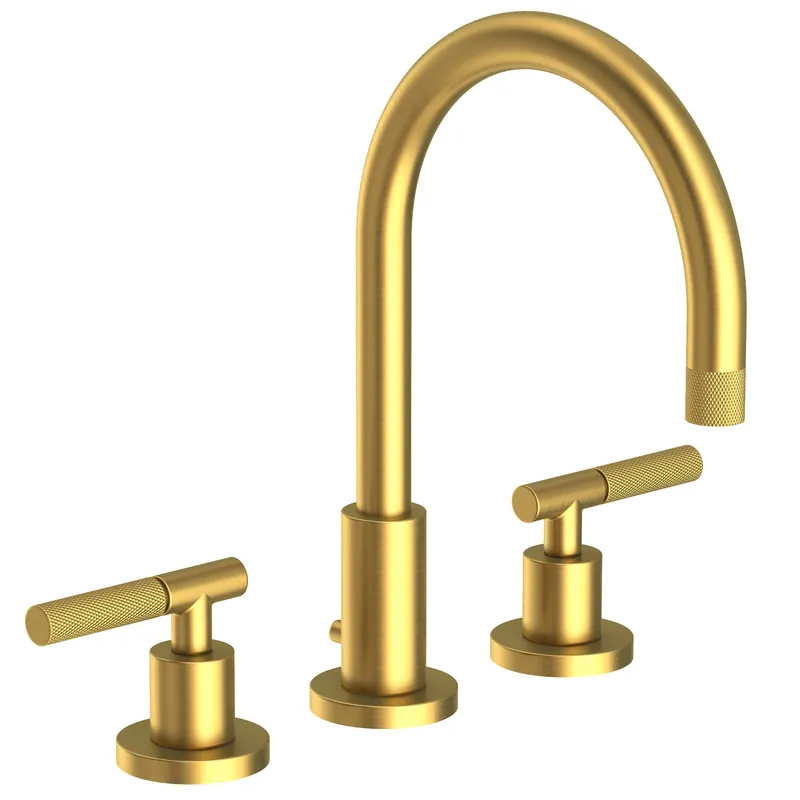 Brass Tech 3290/04 Widespread Lavatory Faucet Satin Brass