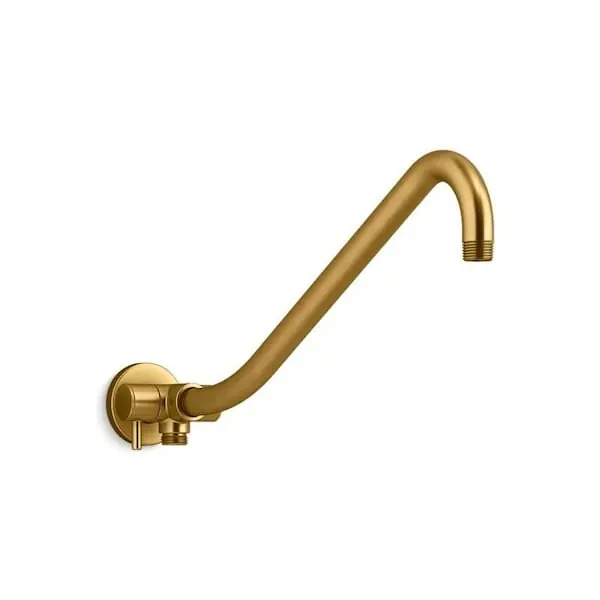 Kohler 76337-2MB Gooseneck Rainhead Arm W/ 2 Way Div