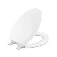 Kohler 25883-0 Quiet Close Elongated Toilet Seat White